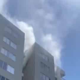 Atención: Reportan incendio estructural en el barrio Bochalema, sur de Cali