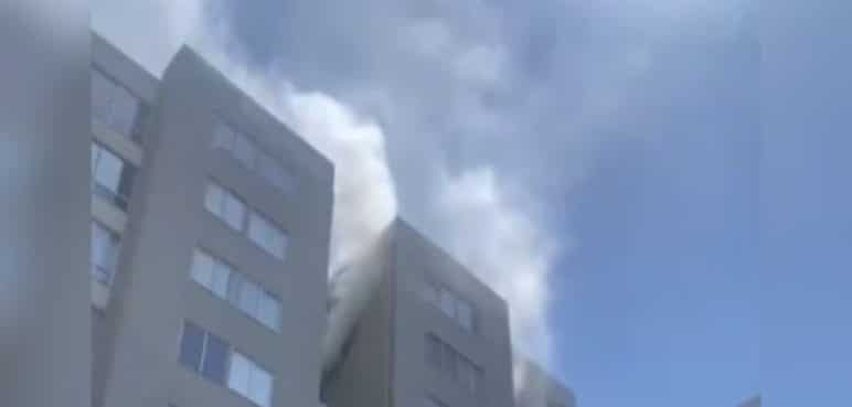 Atención: Reportan incendio estructural en el barrio Bochalema, sur de Cali