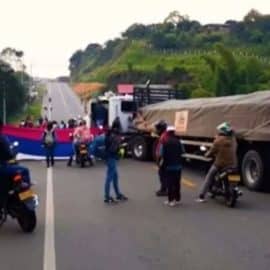 Logran acuerdo para desbloquear la vía Panamericana en el Cauca