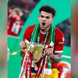 Luis Díaz le dedicó a sus padres su nuevo título