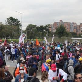 Petro ordena a la Policía restablecer orden en Palacio de Justicia en medio de protestas