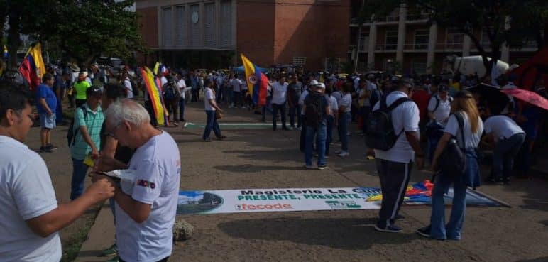 En vivo: Así avanza la marcha convocada para este jueves en Cali