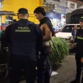 Operativo sorpresa: Policía de Cali visitó Galería Santa Elena