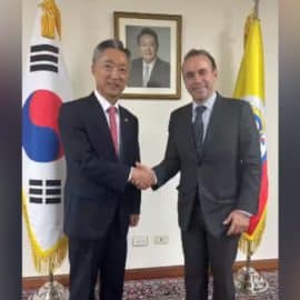 Busca alianzas: Alcalde de Cali se reunió con el embajador de Corea en Colombia