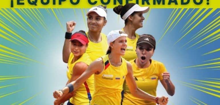 Colombia tiene equipo: Las cinco seleccionadas para Billie Jean King Cup