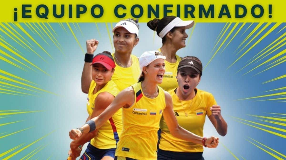 Colombia tiene equipo: Las cinco seleccionadas para Billie Jean King Cup