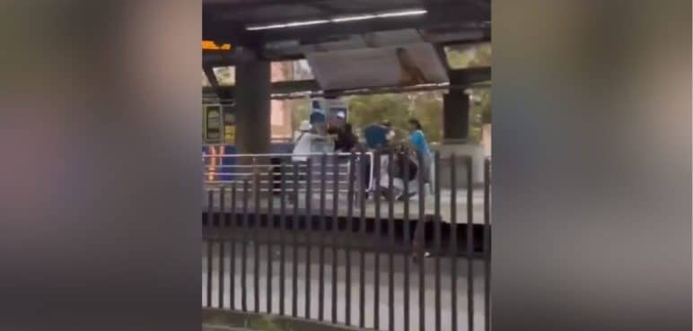 Intolerancia en el MÍO: Se presentó una nueva riña en una estación del sistema
