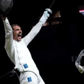 ¡Orgullo vallecaucano! Esgrimista Jhon Edison Rodríguez clasificó a Juegos Olímpicos