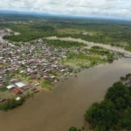 Más de 20 mil personas afectadas por inundaciones en Baudó, Chocó