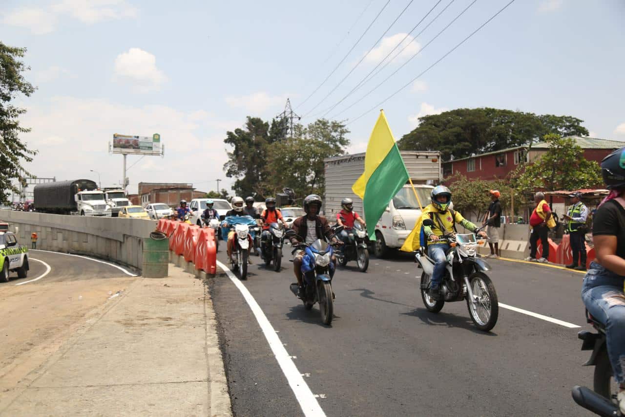 Ya está habilitada la calzada norte del nuevo Puente de Juanchito