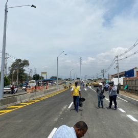 Ya está habilitada la calzada norte del nuevo Puente de Juanchito
