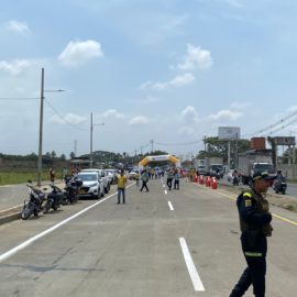 Ya está habilitada la calzada norte del nuevo Puente de Juanchito