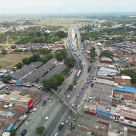 Ya está habilitada la calzada norte del nuevo Puente de Juanchito