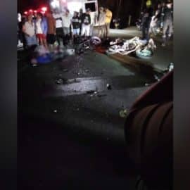 Identifican a las víctimas de fatal accidente en el kilómetro 25, en la vía al mar