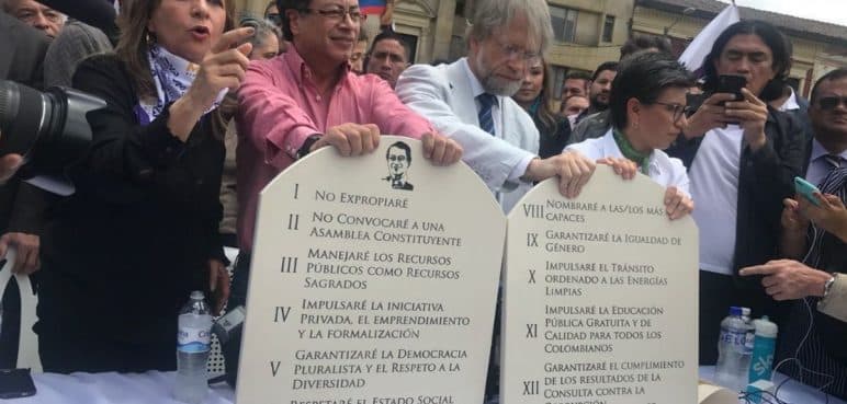 Petro se había comprometido a no convocar a una Asamblea Constituyente