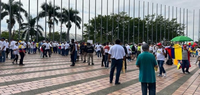 🔴En vivo: Así avanzan las marchas en contra del gobierno de Gustavo Petro en Cali