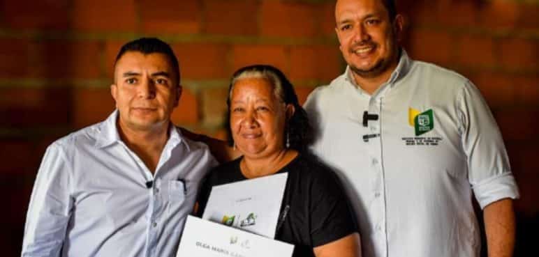 Más 20 familias de Yumbo, Valle, recibieron título de su predio