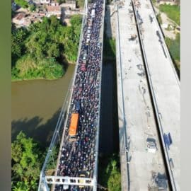 Hoy se habilita la nueva calzada del Puente de Juanchito: Así luce horas antes de su apertura