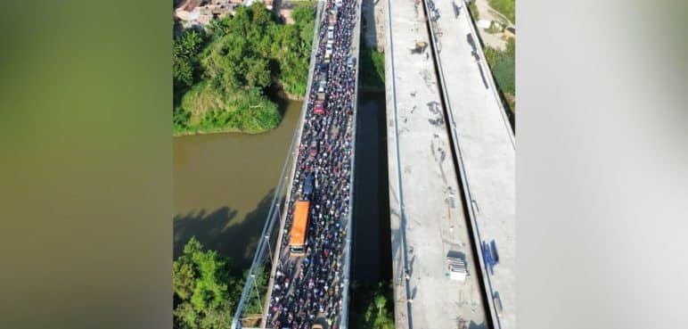 Hoy se habilita la nueva calzada del Puente de Juanchito: Así luce horas antes de su apertura