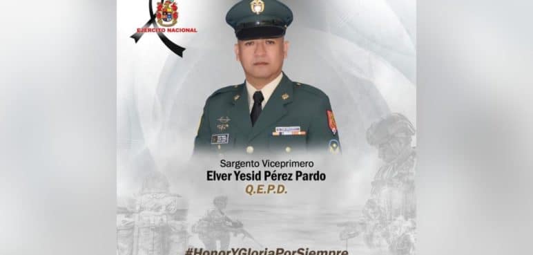Allanamiento en el Águila Valle, dejó a un sargento del Ejército sin vida