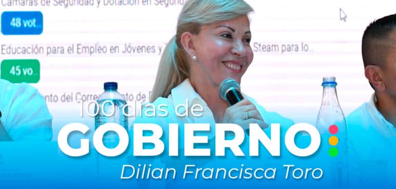 Gobernación del Valle: Dilian Francisca Toro y sus primeros 100 días de mandato