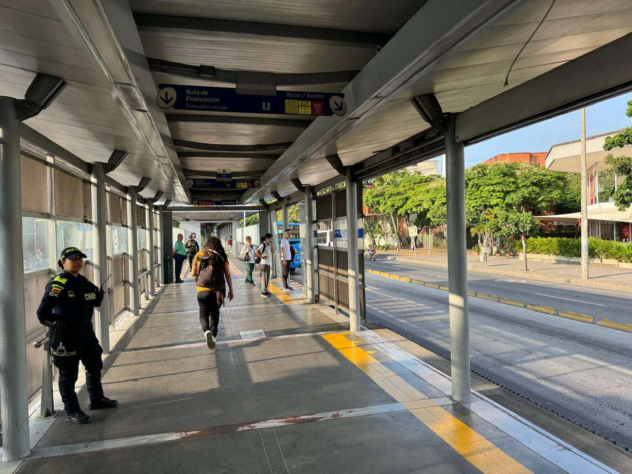 estación del MÍO de Lido