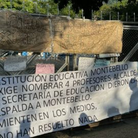 Padres de familia denuncian falta de docentes en institución de Montebello en Cali