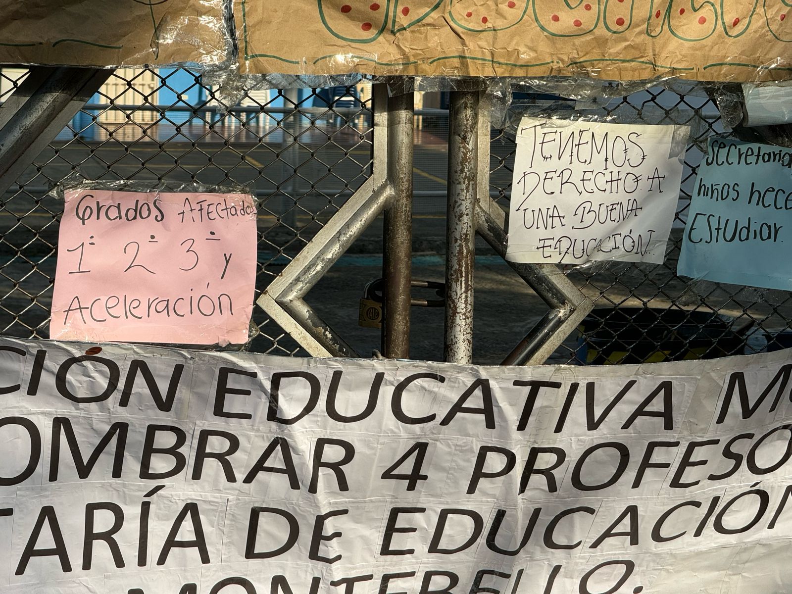 Padres de familia denuncian falta de docentes en institución de Montebello en Cali