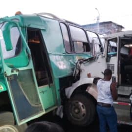 Atención: Reportan aparatoso accidente en la vía Puerto Tejada - Candelaria