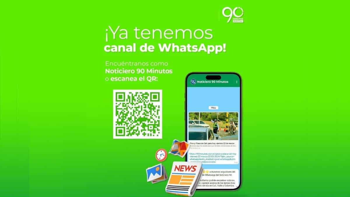 ¡90 Minutos está en WhatsApp! Así puedes suscribirte a nuestro canal