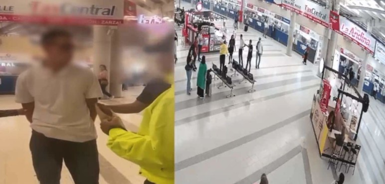 Capturan presunto extorsionista en Terminal de Transporte de Tuluá