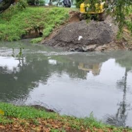 Inundaciones y emergencias por lluvias en Cali en la mañana de este martes