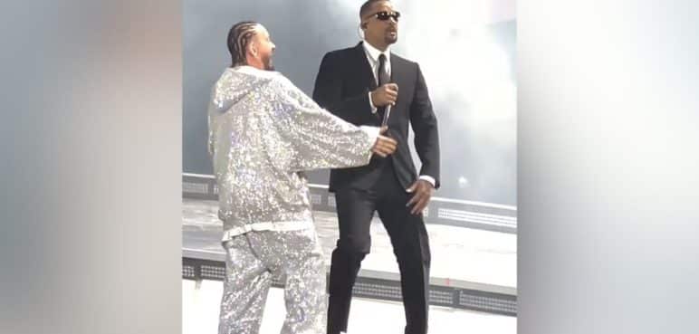 Will Smith y el colombiano, J Balvin, sorprenden con dueto en Coachella
