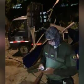 Video: Momento exacto en el que ocurrió la explosión a las afueras de la Tercera Brigada