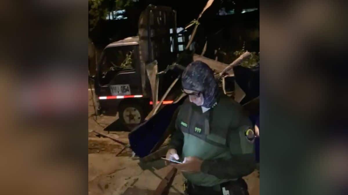 Video: Momento exacto en el que ocurrió la explosión a las afueras de la Tercera Brigada