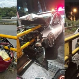 Intervienen puente de Bochalema tras 3 accidentes en menos de un mes