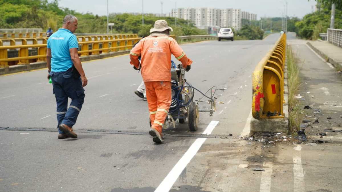 Puente de Bochalema: Otro vehículo chocó; es el cuarto accidente en menos de un mes