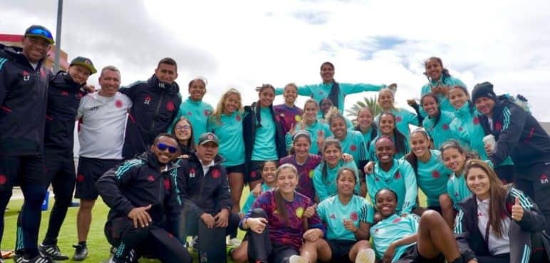 Selección Colombia Femenina ya está lista para jugar en territorio americano