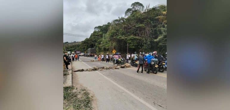 ¡Última hora! Nuevamente es bloqueada la vía Panamericana, está vez en dos sectores