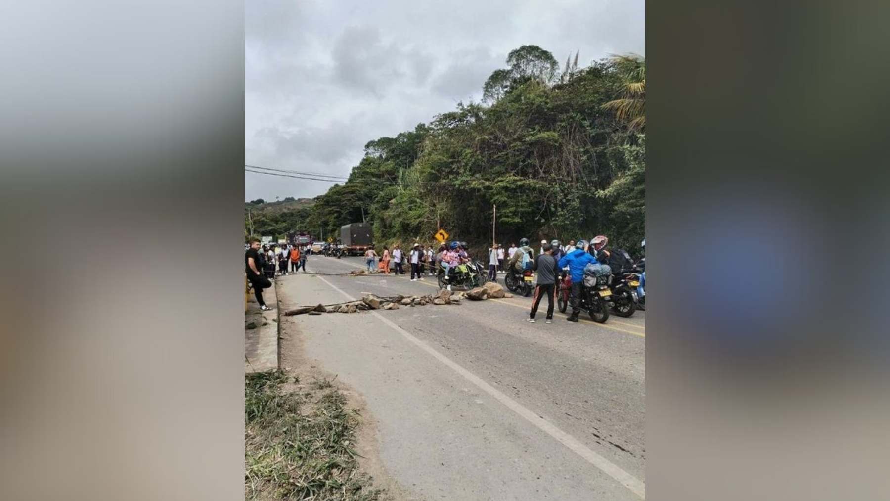 ¡Última hora! Nuevamente es bloqueada la vía Panamericana, está vez en dos sectores