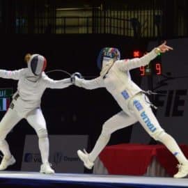 Esgrimistas clasificados a París 2024 disputaron el Grand Prix de Espada en Cali