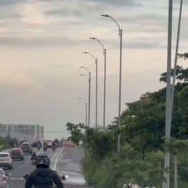 Puente de Bochalema: Instalan luminarias en la zona tras varios accidentes