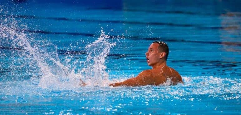 Vallecaucano en Copa Mundial Natación Artística: Gustavo Sánchez ganó el oro